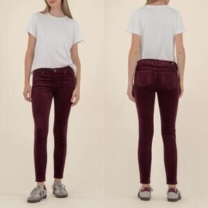 Kut From The Kloth Diana Skinny Corduroy Pants size 2 Petite